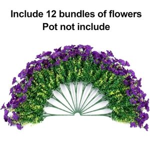 Purple Flowers - Planters NOT included